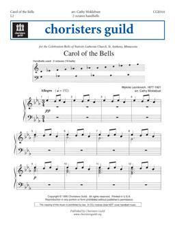 Carol of the Bells - arr. Moklebust (2 Oct)