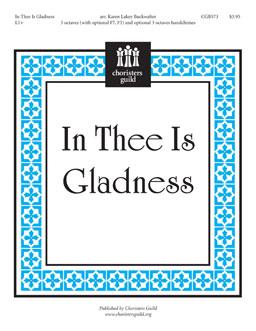In Thee Is Gladness