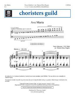 Ave Maria - Schubert (3, 4 or 5 Oct)