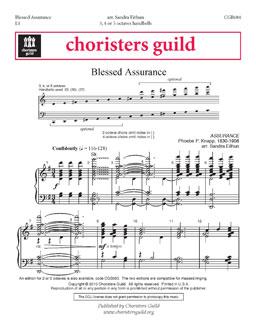 Blessed Assurance (3 - 5 Oct)