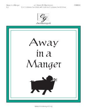 Away In a Manger (2 - 3 Oct)