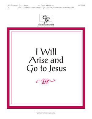I Will Arise and Go to Jesus  (2 - 3 Oct) HB Score