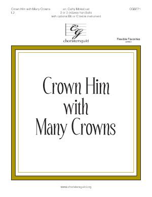 Crown Him with Many Crowns (2 - 3 Oct)