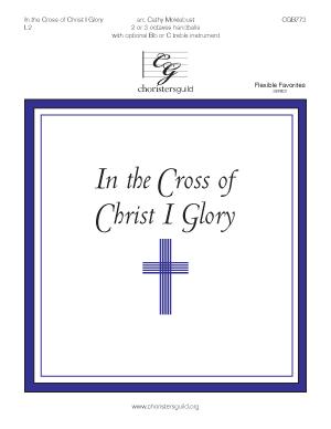 In the Cross of Christ I Glory (2 - 3 Oct)
