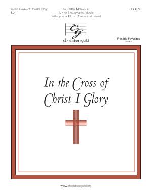 In the Cross of Christ I Glory (3 - 5 Oct)