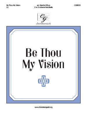 Be Thou My Vision (2 or 3 Oct)