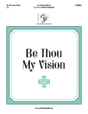 Be Thou My Vision (3, 4 or 5 Oct)