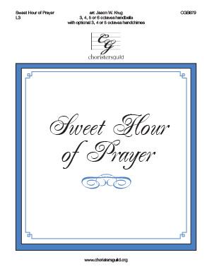 Sweet Hour of Prayer arr. Krug