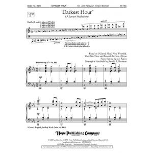 Darkest Hour (A Lenten Meditation) - arr. Sherman