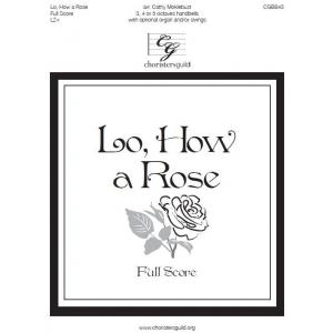 Lo, How a Rose - Full Score