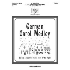 German Carol Medley - Full Score (including reproducible SATB choral page[s])