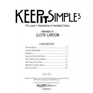 Keep It Simple 3 - arr. Larson (3 Oct)